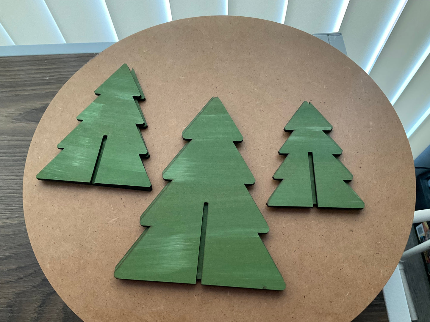 Handcrafted Wooden Christmas Trees: A Unique Holiday decor