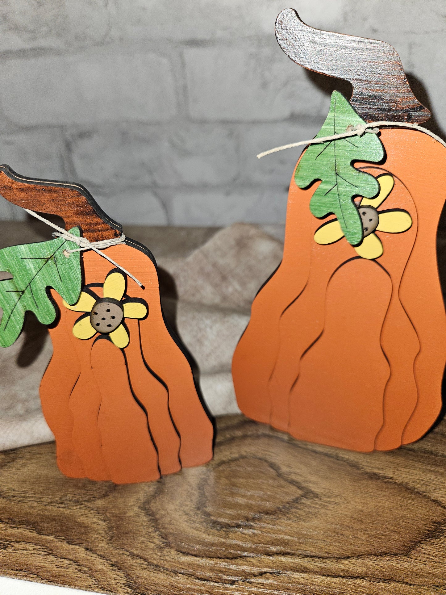 Pumpkin set of 2